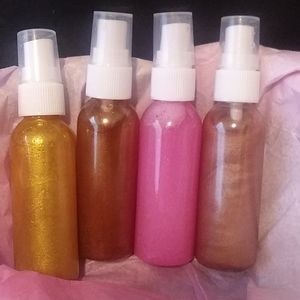 4pack 2oz. Body Shimmer Mist - New